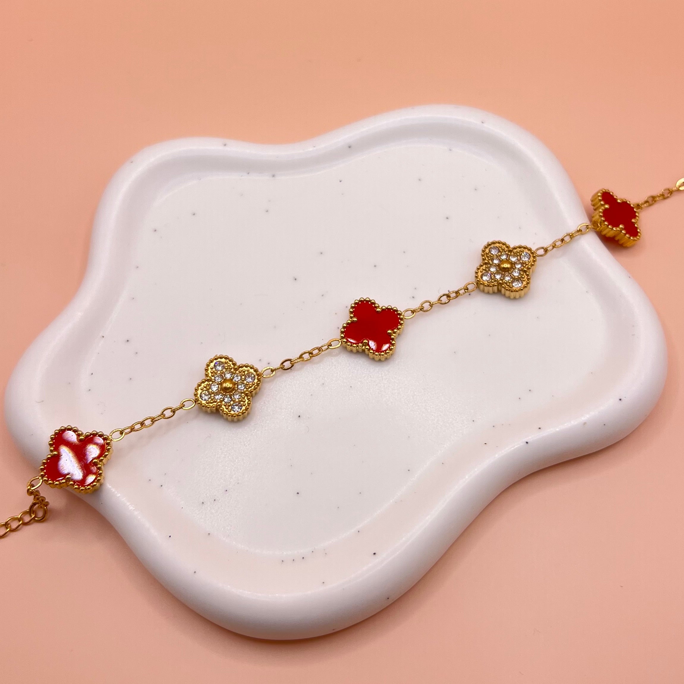 Bracelet ELINA rouge