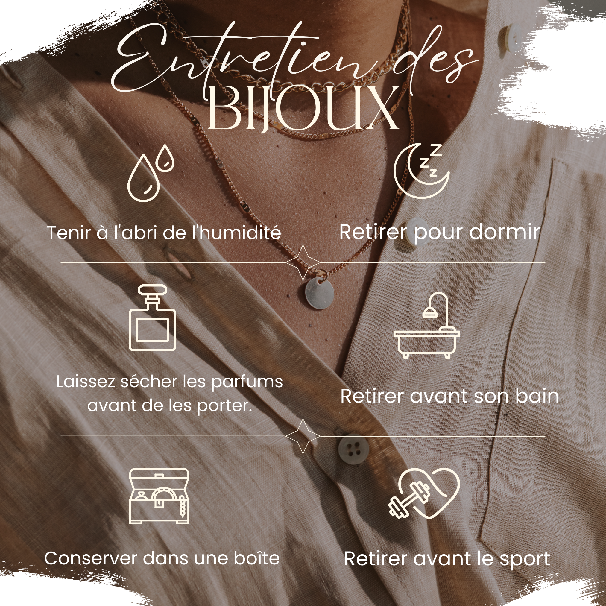 Prolonger la durée de vie de vos bijoux !