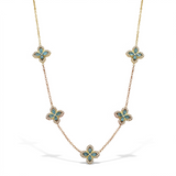 Collier ANÉAH Bleu